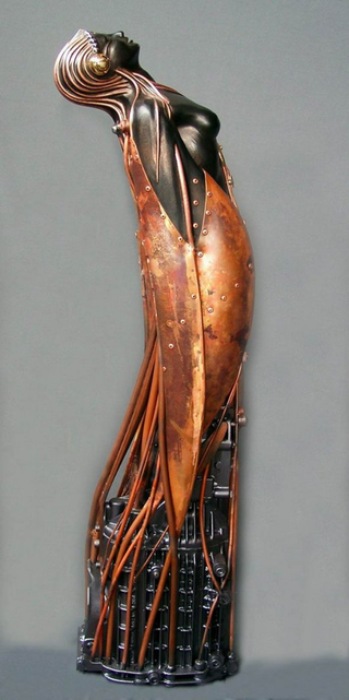 Illustration for article titled Pierre Matter's Steampunk Sculptures Belong in Batman's Art Gallery